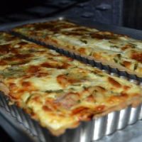 AGA baked quiche